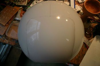 Globe Marked For Cutting