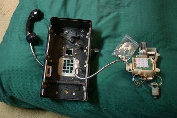 Disassembled Payphone